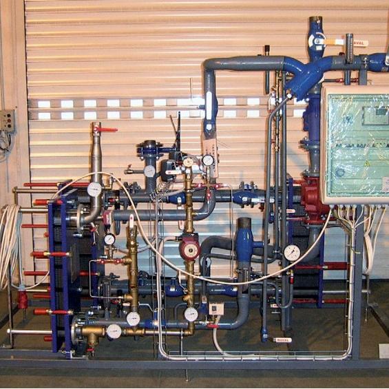 Использование разборных теплообменников Alfa Laval для организации ИТП